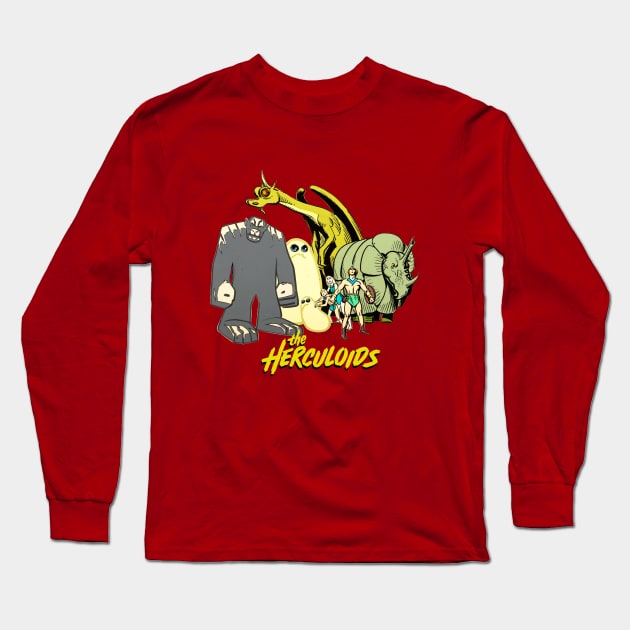 Herculoids Long Sleeve T-Shirt by Pop Fan Shop